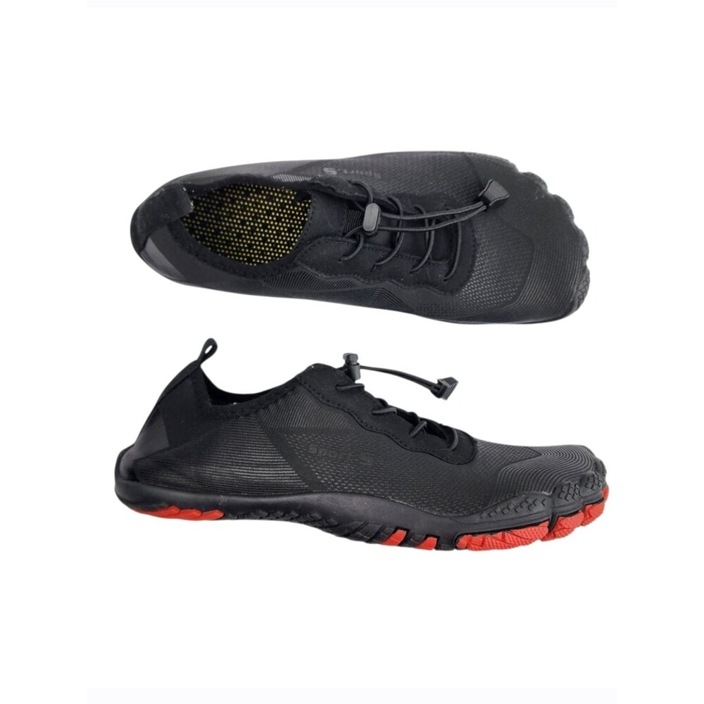 Sports Black Minimalist Sneakers Barefoot Shoes Watershoes Women's Size 9.5